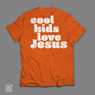 T-Shirt Cool Kids Love Jesus Retro Christian