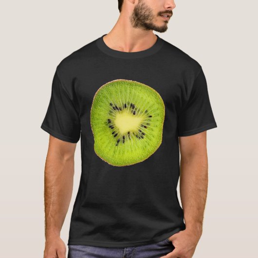 T-shirt Cool Kiwi Slice Outfit Illustration  Graphic Desig (Devant)