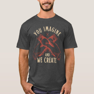 T-shirt Cool la citation du barbier que vous imaginez et n