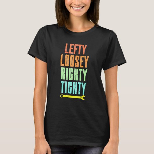T-shirt Cool Lefty Loosey Rep. (Devant)