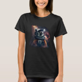 T-shirt Cool Lemur Astronaut In Deep Space (Devant)