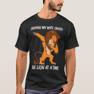 T-shirt Cool Lion For Men Dad Jungle Safari Animal