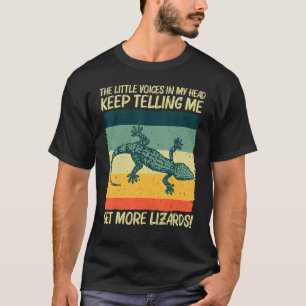 T-shirt Cool Lizard Pour Hommes Femmes Reptile Animal Liza