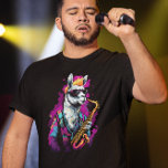 T-shirt Cool Llama Jouer Saxophone<br><div class="desc">Cette conception peut être personnalisée en choisissant l'option Modifier la conception. Vous pouvez également transférer sur d'autres objets. Contactez-moi à l'adresse colorflowcreations@gmail.com ou utilisez l'option conversation en haut de la page si vous souhaitez avoir cette conception sur un autre produit ou si vous avez besoin d'aide pour cette conception. Voir...</div>