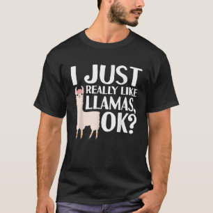 T-shirt Cool Llama Pour Hommes Femmes Alpaca Lover Spi Pér