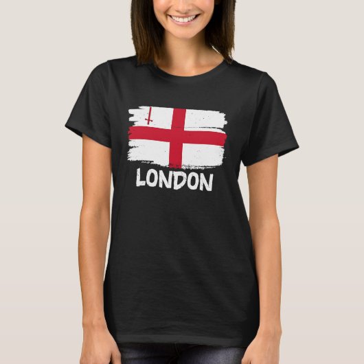 T-shirt Cool London Flag (Devant)