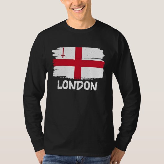 T-shirt Cool London Flag (Devant)