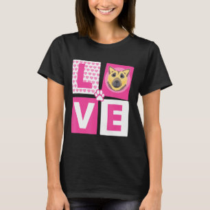 T-shirt Cool Love berger allemand pour chien