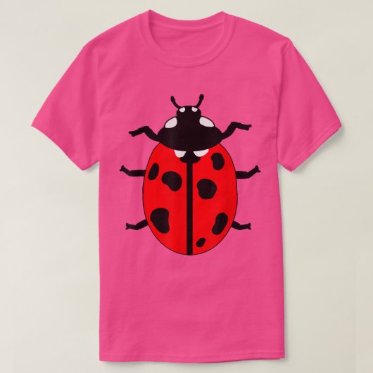 T-shirt Cool Lover d'insectes Ladybug (Design devant)