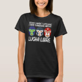 T-shirt Cool Lucha Libre Pour Hommes Femmes Luchador Guerr (Devant)