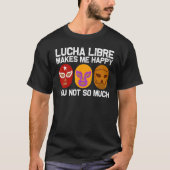 T-shirt Cool Lucha Libre Pour Hommes Femmes Luchador Guerr (Devant)