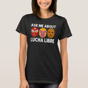 T-shirt Cool Lucha Libre Pour Hommes Femmes Luchador Guerr