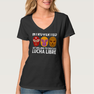 T-shirt Cool Lucha Libre Pour Hommes Femmes Luchador Guerr