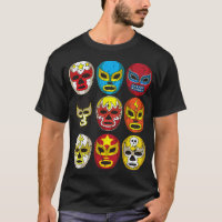 Cool Lucha Libre Wrestlers Masques
