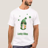 T-shirt cool Lucky Vibes (Devant)