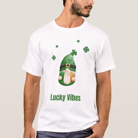 T-shirt cool Lucky Vibes (Devant)