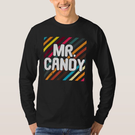 T-shirt Cool M. Candy M. Right Husband Papa Père Day Cand (Devant)