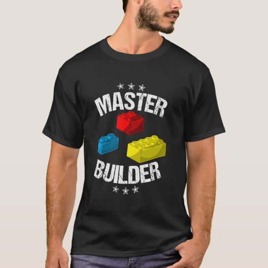 T-shirt Cool Master Builder Funny Building Block Poison Me (Devant)