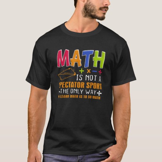 T-shirt Cool Math For Men Women Mathematics Number Math (Devant)