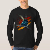 T-shirt Cool mechanical Shark (Devant)