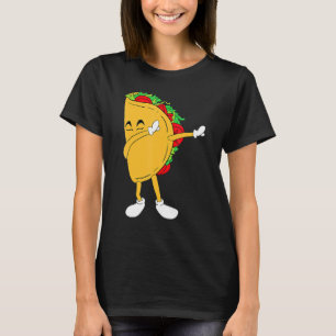 T-shirt Cool Mexique Dabbing Taco Funny Nourriture mexicai