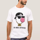 T-shirt Cool Mode: Activated – Minimalist Street Style (Devant)