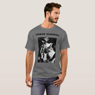 T-shirt Cool moderne urbain Cowboy Art classique