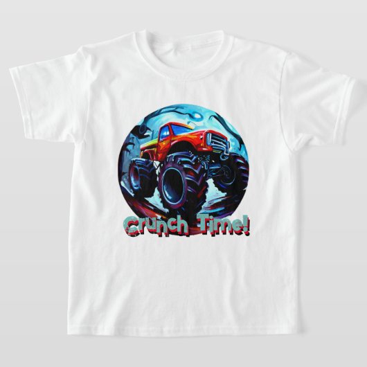 T-shirt Cool Monster Truck Cruntime (Poser)