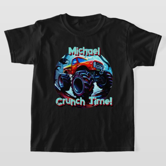 T-shirt Cool Monster Truck Cruntime (Poser)