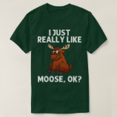 T-shirt Cool Moose Pour Hommes Femmes Deer Alaska Moose Lo (Design devant)