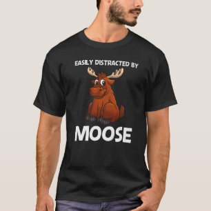 T-shirt Cool Moose Pour Hommes Femmes Deer Alaska Moose Re