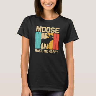 T-shirt Cool Moose Pour Hommes Femmes Moose Alaska Moose E