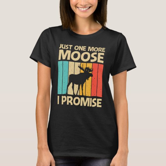 T-shirt Cool Moose Pour Hommes Femmes Moose Alaska Moose E (Devant)