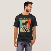 T-shirt Cool Moose Pour Hommes Femmes Moose Alaska Moose E (Devant entier)