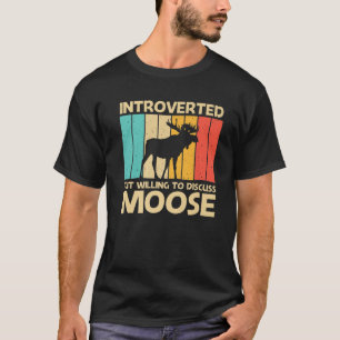 T-shirt Cool Moose Pour Hommes Femmes Moose Alaska Moose E