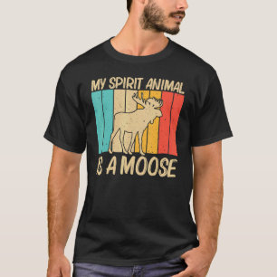 T-shirt Cool Moose Pour Hommes Femmes Moose Deer Bull Elk