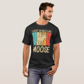 T-shirt Cool Moose Pour Hommes Femmes Moose Deer Bull Elk (Devant entier)