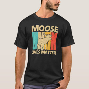 T-shirt Cool Moose Pour Hommes Femmes Moose Deer Bull Elk