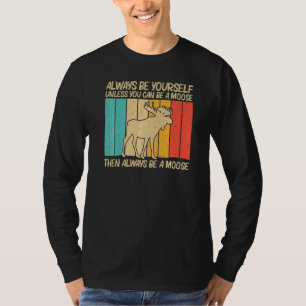 T-shirt Cool Moose Pour Hommes Femmes Moose Deer Bull Elk