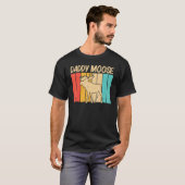 T-shirt Cool Moose Pour Hommes Garçons Moose Deer Bull Elk (Devant entier)