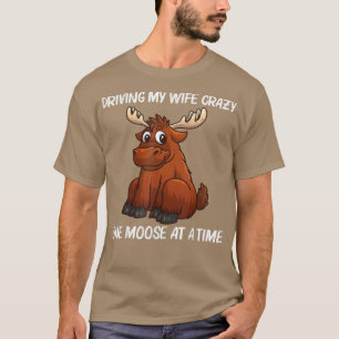 T-shirt Cool Moose Pour Hommes Papa Deer Alaska Moose Amat