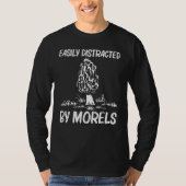 T-shirt Cool Morel Design Pour Hommes Femmes Chasse Aux Ch (Devant)