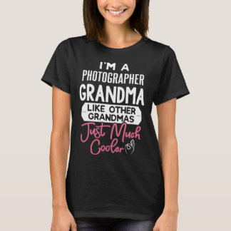 T-shirt Cool Mothers Day Photographer Grandma