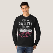 T-shirt Cool Mothers Day Sweeper Mom (Devant entier)