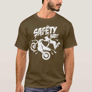 T-shirt Cool Motorbike Safety 3e Obtenez votre 1er présent