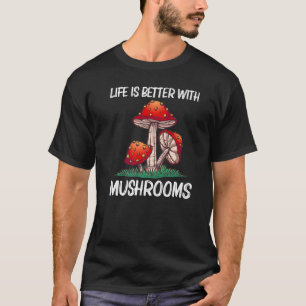 T-shirt Cool Mushroom For Men Women Morel Mushroom Mycolog