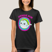 T-shirt Cool Narwhal Pour Maman Mère Rainbow Tusk Mer Unic (Devant)