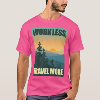 T-shirt Cool Nature Travel Outdoor Mountain Randonnée Adve