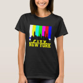 T-shirt Cool New York City avec l'illustration du signal d (Devant)