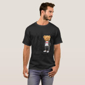 T-shirt Cool New York City Teddy Bear Illustration Graphic (Devant entier)